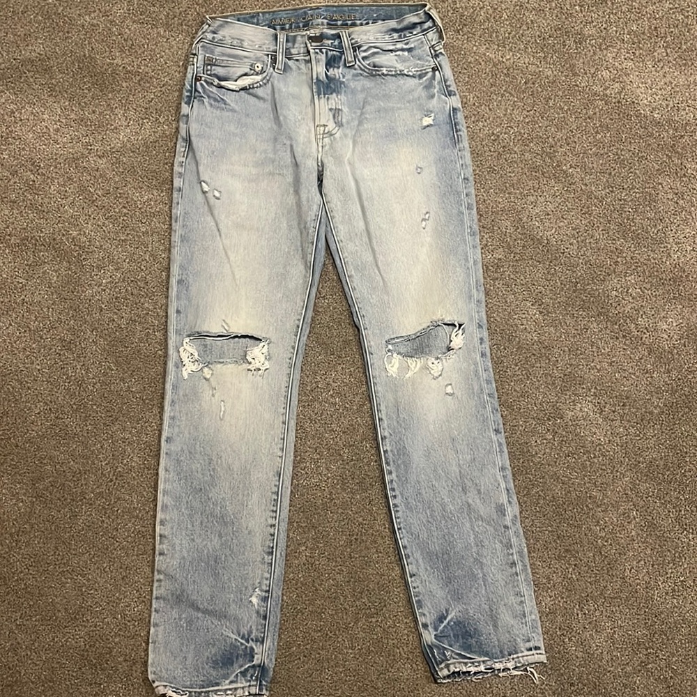 American Eagle Slim Fit 28x30 Distressed Jeans